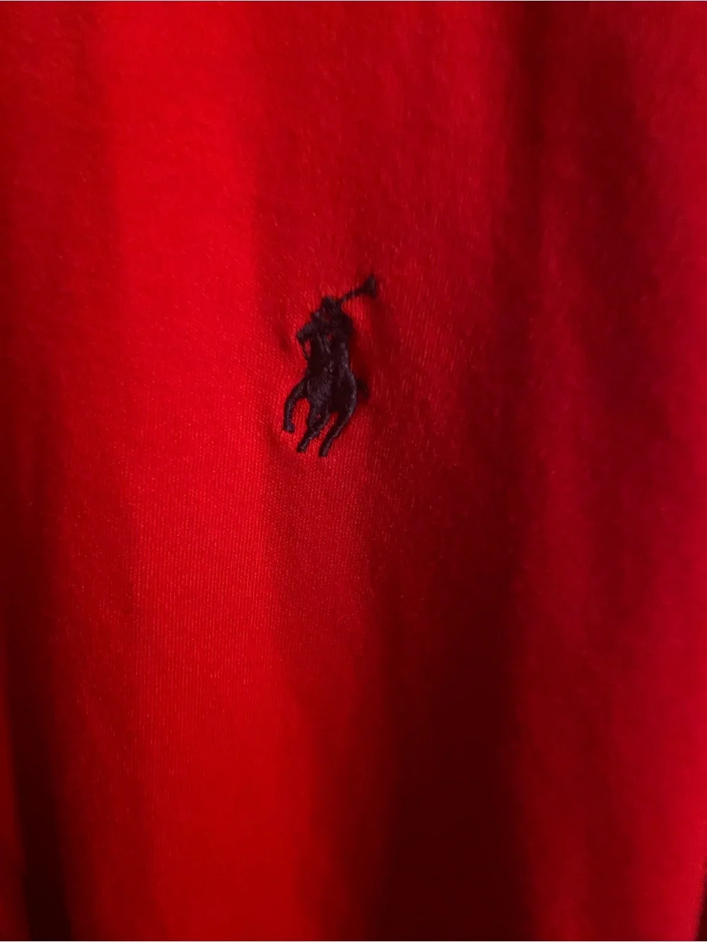 Ralph Lauren Red Men's Polo Shirt with Embroidered Logo 3X